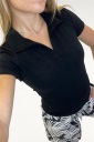 maglia con colletto polo